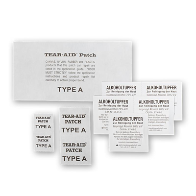 Repairing kit for snake vacum mattress